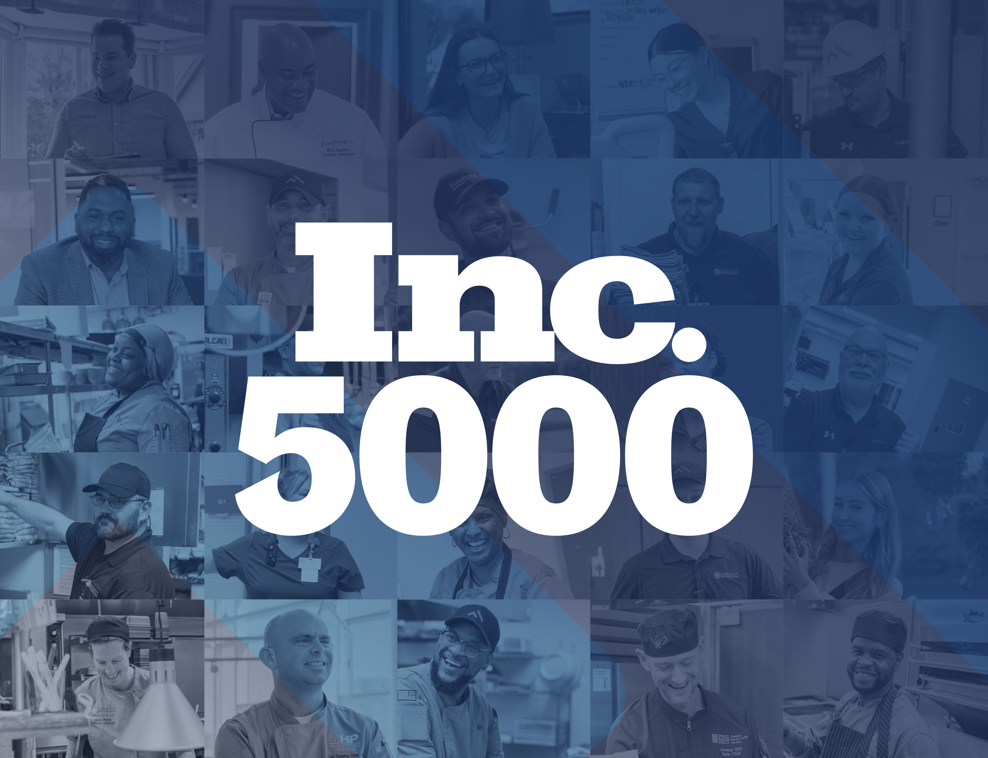 Forefront ranks No. 1505 among America’s fastest-growing private companies